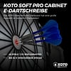 KOTO KOTO Soft Pro Cabinet Elektronische Dartscheibe