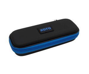 Mission Kapsule Custodia EVA Per Freccette - Portafoglio Rigido Con Scomparto In Rete - Nero/Blu - Dimensioni 195x135x65 Mm