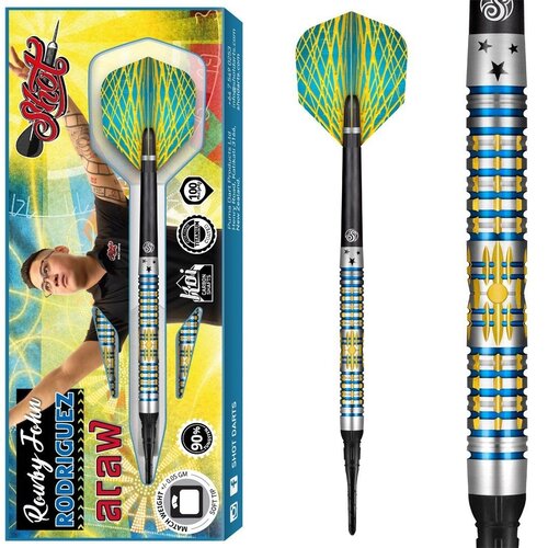 Shot Shot Rowby-John Rodriguez Araw 90% Softdarts