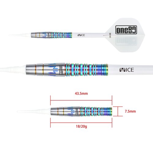 ONE80 ONE80 Noriyuki Nakamura Signature V3 90% Softdarts