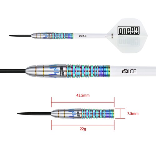 ONE80 ONE80 Noriyuki Nakamura Signature V3 90% - Steeldarts