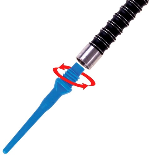 Karella Karella 2BA Softdarts Dart Points Blue Long - 1000 Pack