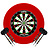 KOTO King Pro Surround Dartset Red