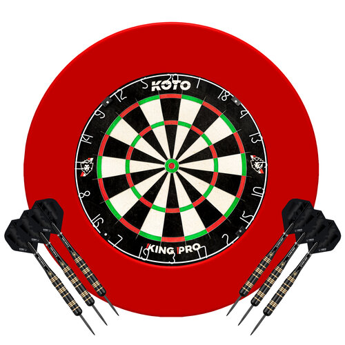 KOTO KOTO King Pro Surround Dartset Red