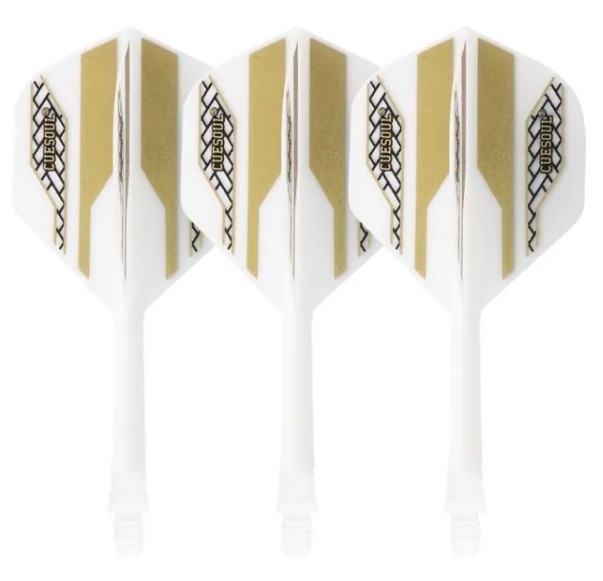 Cuesoul Tero Flight System AK5 Rost Golden Pattern White Standard