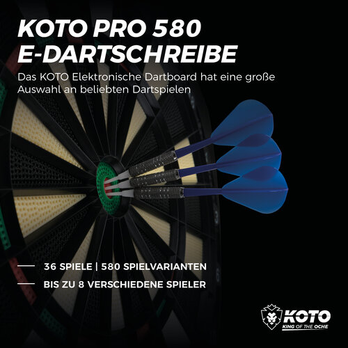 KOTO KOTO Pro 580 Elektronische Dartscheibe