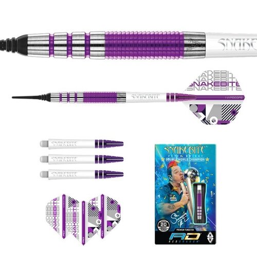 Red Dragon Red Dragon Peter Wright Snakebite PL15 Medusa 90% Softdarts