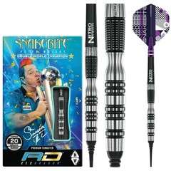 Red Dragon Peter Wright Snakebite - Black Racer 90% Softdarts