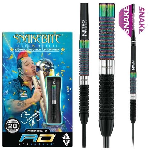 Red Dragon Red Dragon Peter Wright Snakebite World Champion Diamond Edition 90% - Steeldarts