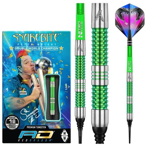 Red Dragon Red Dragon Peter Wright Snakebite Mamba 90% Softdarts