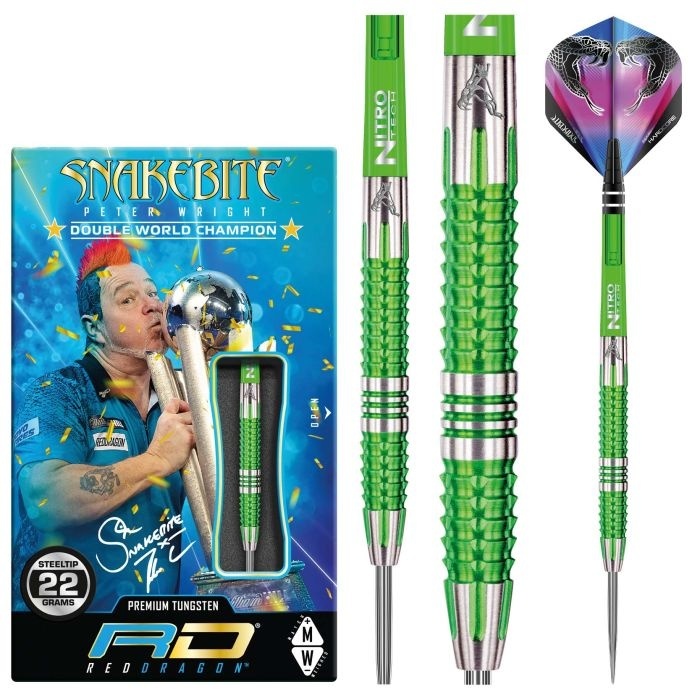 Red Dragon ピーターライトモデル　Snakebite mamba2 Amazon | Red Dragon Peter Wright Snakebite Mamba 2-22g - 90