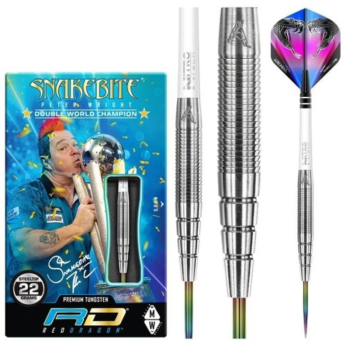 Red Dragon Red Dragon Peter Wright Snakebite PL15 90% - Steeldarts