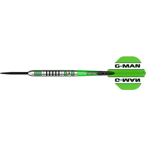 Mission Mission Graham Hall Black & Green 90% - Steeldarts