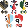 Target Target Chicane Pro Ultra Multi-Pack NO2 (5 pack) - Dart Flights