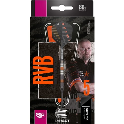 Target Target Raymond van Barneveld RVB 80% Black Swiss Point - Steeldarts