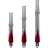 L-Style L-Shaft 2-Tone CBK Red - Dart Shafts