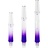 L-Style L-Shaft 2-Tone CLR Purple - Dart Shafts