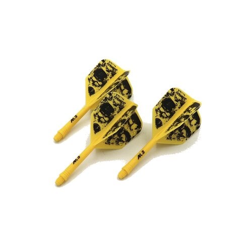 CUESOUL Cuesoul - ROST Integrated Dart Flights - Skeleton Yellow Shape - Dart Flights