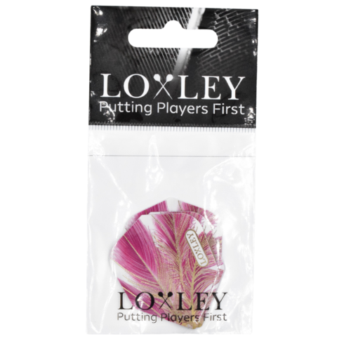 Loxley Loxley Feather Purple & Gold NO6 - Dart Flights