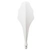 CUESOUL Cuesoul - TRAJ AK8 Integrated Dart Flights - Cloud Shape - White - Dart Flights