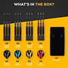 KOTO KOTO Brass Multiset - 12 Darts - 23 Gramm - Steeldarts