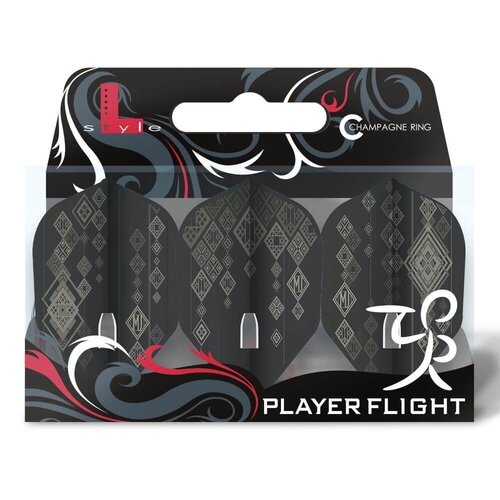 L-Style L-Style L3 Shape JON Light League 2019 Black - Dart Flights