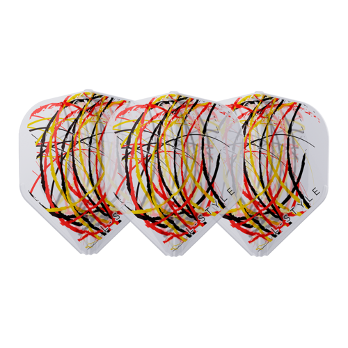 L-Style L-Style L1 EZ RYB Series Type B Clear White - Dart Flights