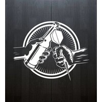 Bull's Beer and Darts Classic Cabinet Wood Black