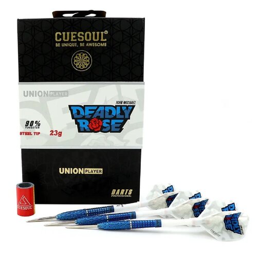 CUESOUL Cuesoul John Michael Blue 90% - Steeldarts