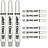 Target Pro Grip 3 Set White - Dart Shafts