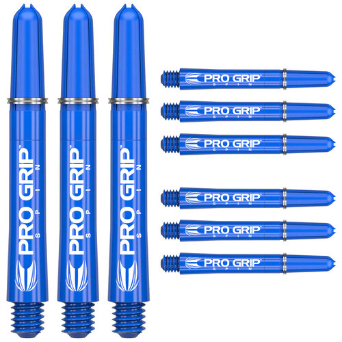 Target Target Pro Grip 3 Set Spin Blue - Dart Shafts