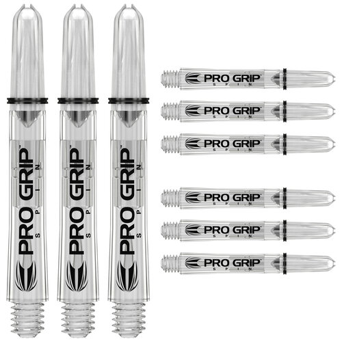 Target Target Pro Grip 3 Set Spin Clear - Dart Shafts