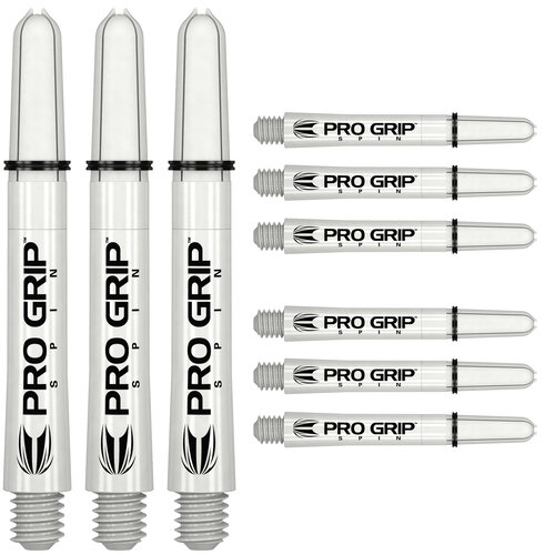 Target Target Pro Grip 3 Set Spin White - Dart Shafts