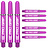 Target Pro Grip 3 Set Purple - Dart Shafts