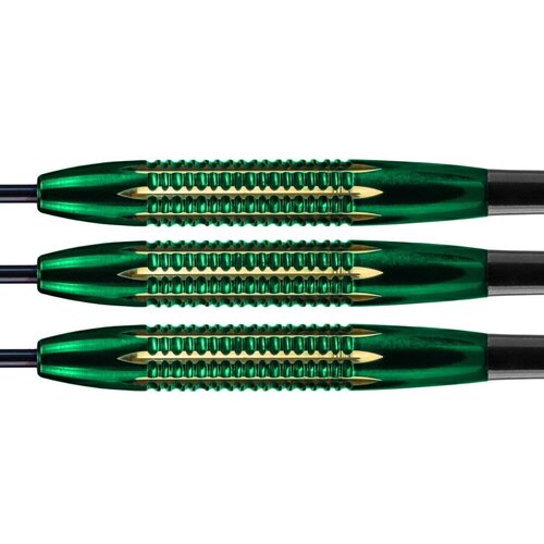 Bull's Bull's Ricky Evans Shell Coated Green Brass - Steeldarts