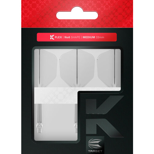 Target Target K-Flex Clear NO6 - Dart Flights