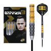 ONE80 ONE80 Gunner 3 Lourence Ilagan Black Gold 90% - Steeldarts