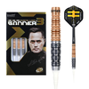 ONE80 ONE80 Gunner 3 Lourence Ilagan Black Rose Gold 90% Softdarts