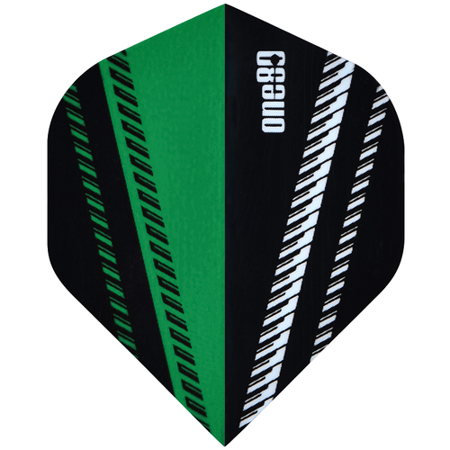 ONE80 ONE80 V-Flow Green - Dart Flights