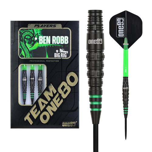 ONE80 ONE80 Ben Robb V2 90% - Steeldarts