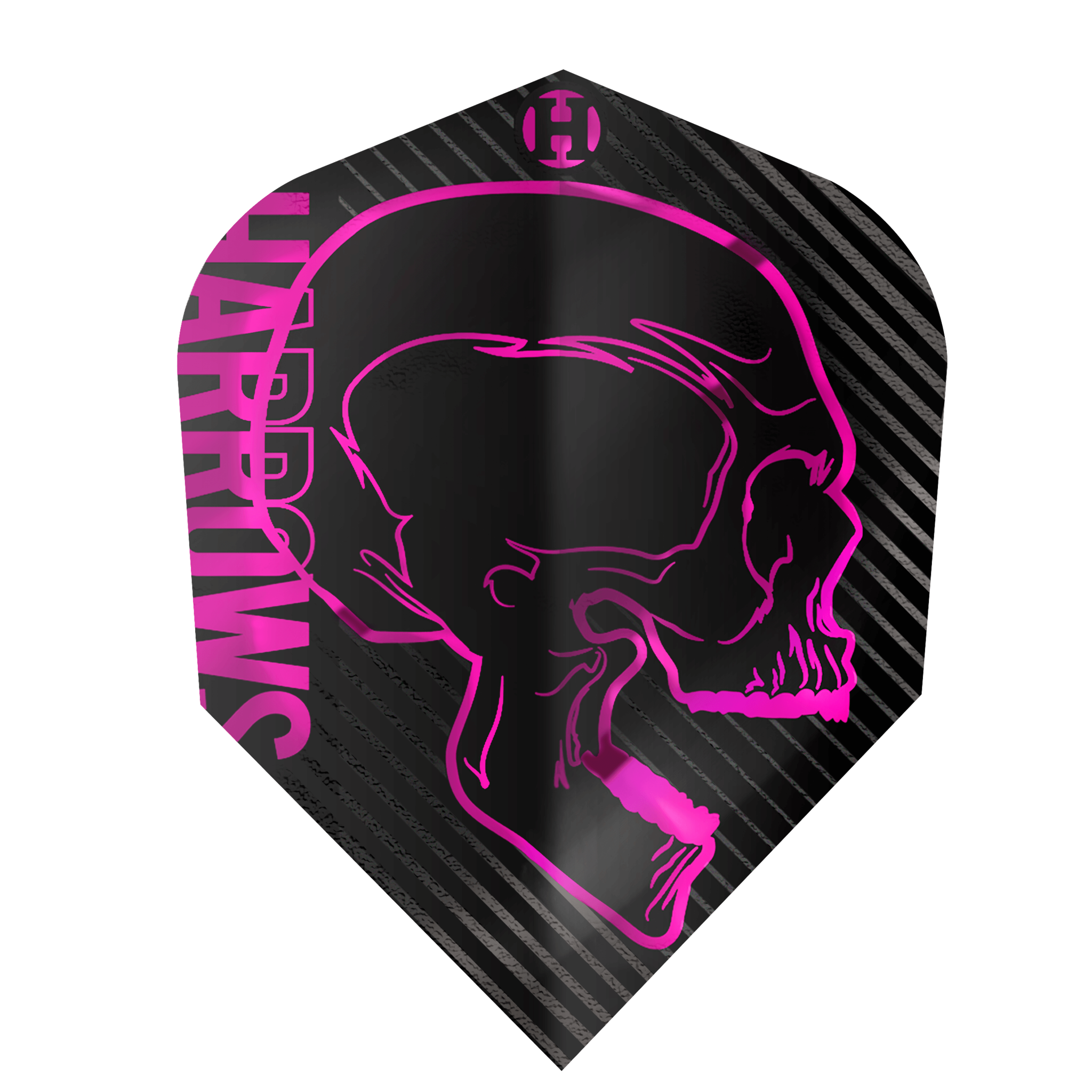 Harrows Rage Pink NO6 Dart Flights