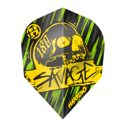 Harrows Savage Yellow Green NO6