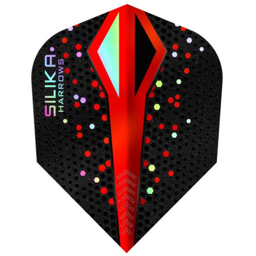 Harrows Harrows Silika Color Shift Red NO6 Tough Crystalline Coated - Dart Flights