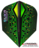 Harrows Silika X Color Shift Green NO6 Tough Crystalline Coated - Dart Flights