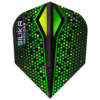 Harrows Harrows Silika X Color Shift Green NO6 Tough Crystalline Coated - Dart Flights