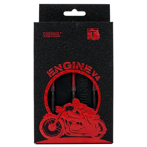 CUESOUL Cuesoul Engine V4 Red Hope 90% - Steeldarts