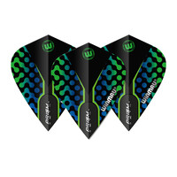 Winmau Prism Zeta Kite Blue/Green