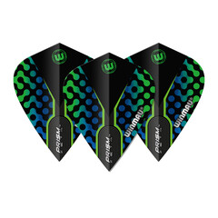 Winmau Prism Zeta Kite Blue/Green