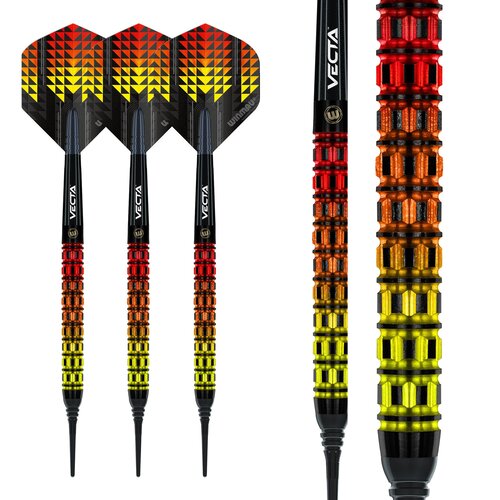 Winmau Winmau Firestorm Flame Straight 90% Softdarts