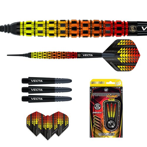 Winmau Winmau Firestorm Flame Torpedo 90% Softdarts